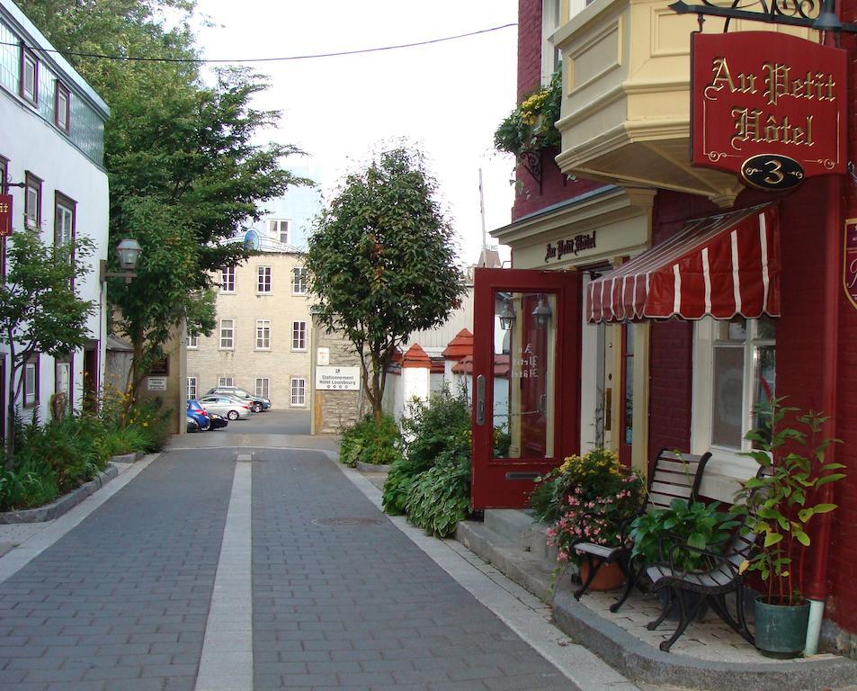Au Petit Hotel Квебек Экстерьер фото